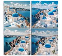 Vue sur le Front de mer 5D Diamond Painting Kits Adultes 50x50cm l-241