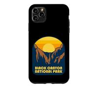 Vue Vintage du Coucher de Soleil sur Le Parc National de Deep Gorge Coque pour iPhone 11 Pro Max