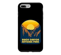 Vue Vintage du Coucher de Soleil sur Le Parc National de Deep Gorge Coque pour iPhone 7 Plus/8 Plus