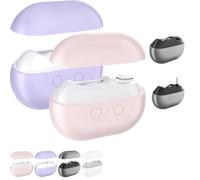 Vueeze Easyclip Smart Nail Clipper, Glosrity/Pubyfun Easy Clip 3-in-1 Multi-Functional Smart Electric Nail Clipper, Nail Trimmer Polisher with LED Light & Clip Storage (B+C)