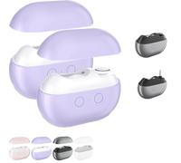 Vueeze Easyclip Smart Nail Clipper, Glosrity/Pubyfun Easy Clip 3-in-1 Multi-Functional Smart Electric Nail Clipper, Nail Trimmer Polisher with LED Light & Clip Storage (2C)