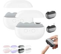 Vueeze Easyclip Smart Nail Clipper, Glosrity/Pubyfun Easy Clip 3-in-1 Multi-Functional Smart Electric Nail Clipper, Nail Trimmer Polisher with LED Light & Clip Storage (2D)