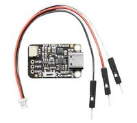 Vueqkueg Programmeur Intégration Stable Développement Boîtier | Matériau PC+Métal, package: 1 programmeur USB UPDI + 1 câble; destiné à programmer et déboguer Tiny et autres MCU.