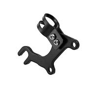 Vueqkueg Support Indispensable Aventure Cadre | Élément robuste en acier noir, permet la conversion vélo standard vers disque, idéal pour équipements outdoor.
