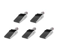 Vueqkueg Timbre Chiffres Pivotants Impression Caoutchouc | 5 tampons à rouler en caoutchouc gris avec chiffres et lettres pivotants pour créer des codes et dates.