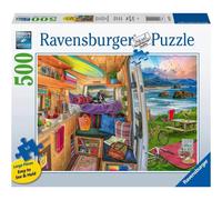 Vues de la greement de Ravensburger - 500 pieces en grand format Puzzle de puzzle | Conception unique avec technologie de clics | Ideal pour les