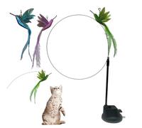 Vuggdt Jouet pour chat - Jouet pour chat - Jouet interactif à ventouse réaliste pour sauter, gratter, se cacher, courir, s'entraîner