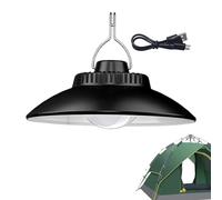 Vuggdt Lanterne de camping rechargeable, lampe suspendue lumineuse pour extérieur | Lanterne de camping étanche, lampe LED rechargeable par USB pour éclairage de tente de camping en plein air