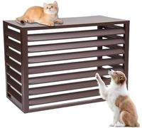VUIKLCty Climatiseurs extérieurs en Aluminium et Panneaux de clôture for poubelles
