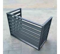 VUIKLCty Clôture de confidentialité for climatiseurs extérieurs(Grigio,110cm/43.3in)