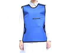 VUIKLCty Combinaisons de radiologie Dentaire Tablier léger en Plomb résistant aux radiations, vêtements de Protection, Blouse en Plomb Conception légère(0.35mmPb,M)