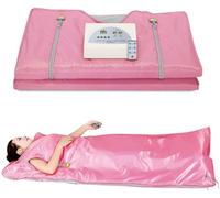 VUIKLCty Couverture De Sauna Infrarouge À Dose Plus Élevée, Shaper De Corps De Perte De Poids, Thérapie Professionnelle D'excrétion D'acide Detox, Machine De Beauté Anti-âge, Rose