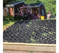 VUIKLCty Géogrille de Gravier, stabilisateur de Grille de Mise à la Terre de géogrille Robuste, utilisé for Les Jardins paysagers en Pente(8m x 6m (26ft x19.5ft))