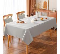 VUIKLCty Nappe rectangulaire, adaptée aux Plans de Travail de Cuisine et aux fêtes de Jardin en Plein air(Grigio,60x90cm)