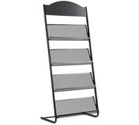 VUIKLCty Porte-revues Présentoirs Supports de Rangement Journaux au Sol Porte-journaux Produits Présentoirs