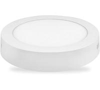 VUIKLCty Projecteur COB Rond Blanc Robuste monté en Surface Anti-éblouissant Commercial LED Grille Downlight économie d'énergie Lampe Affaires(White Light)