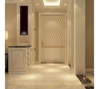 VUIKLCty Rideaux de porte en bois naturel faits à la main avec perles - Rideaux de porte avec perles - Rideaux parfaits pour décorer les fenêtres et la décoration de la maison (21 brins, 70 x 195 cm)