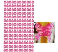 VUIKLCty Rideaux décoratifs avec lanière de Rideau en Perles acryliques, for Chambre à Coucher, Salon, entrée et Salle à Manger(F,120strands-120x200cm)