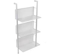 VUIKLCty Support de Stockage de disques, bibliothèque à étagère métallique sur Pied, Organisateur de fichiers Mural, Organisateur d'affichage de journaux et de Magazines(3 Floors)