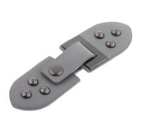 VUIUYOIES Boucle de couture en PU avec crochet et œillet, fermoir à pression en cuir, idéale pour les travaux manuels, la couture, les boutons, la décoration de duffle-coats et vestes, boucles à