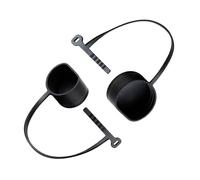 VUIUYOIES Capuchon de pour câble de Charge Type 2, Cache-Prise Universel, Capuchon pour Prise EV côté véhicule, Casquettes Femme + Homme