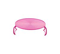 VUIUYOIES Choisissez un plateau chauffant isolé multifonction et des accessoires de cuisine en plastique, comme un panier vapeur pour micro-ondes, pour simplifier vos tâches en, rose