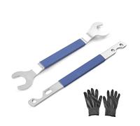 VUIUYOIES mbrayage de ventilateur durable 32 mm 36 mm, kit de clés à embrayage de ventilateur, outil de démontage du support de poulie de pompe eau 32 36