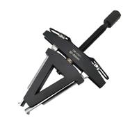 VUIUYOIES Extracteur de roulements de moto robuste, noir, avec kit d'extracteurs poulies à deux mâchoires réglables et accessoires pour poulies en acier au carbone.