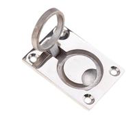 VUIUYOIES Loquet de Plancher Marin Robuste pour Bateau. Poignée de Traction annulaire en Acier Inoxydable offrant sécurité et fiabilité dans pour Tous Les environnements Marins. Poignée Levage