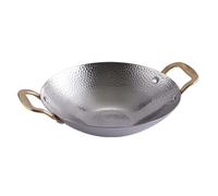 VUIUYOIES Marmite à ramen coréenne polyvalente, chauffe, idéale pour le camping, les barbecues, les voyages et repas en famille. Compatible avec nouilles instantanées, casseroles