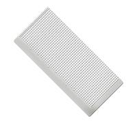 VUIUYOIES Règle de Filet indéformable, Longue durée de Vie, pour Bonne Sensation de Main, Gain de Temps, Bricolage, Peinture Diamant, règle en Acier Inoxydable, tapez 4