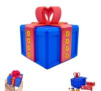 Vulaop Boîte cadeau nerveuse imprimée 3D - 20 vis + clé cachée - Plusieurs couleurs - Cadeau amusant et ennuyeux - Boîte surprise pour anniversaire, Noël et Halloween (B)