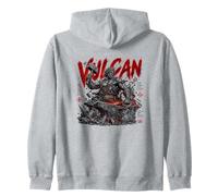Vulcan Roman God of Fire Mythology Forge Forge Sweat à Capuche