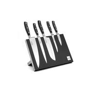 Vulcano - Bloc magnétique 5 couteaux de cuisine Sabatier Trompette