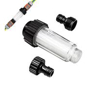 Vulevirtue 1Pcs Filtre pour Nettoyeur Filtre Tuyau Arrosage,pour Nettoyeurs Haute Pression Pompe de Jardin Connexion 3/4 Pouce | Compatible avec Kärcher 4.730-059.0