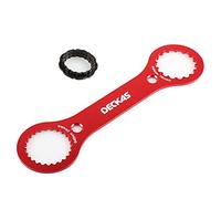 Vulevirtue Clé à vélo BB Outil De Réparation Essieu Vélo Clé à Double Extrémité pour vélo Alliage d'aluminium, Adapté pour Dub/TL-FC32 / TL-FC25 / TL-FC24, Adapté à La Réparation De Vélos