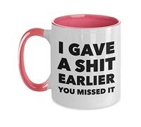 Vulgaire J'En Avais Rien À Foutre Avant Tu L'As Raté Sarcastique Tasse À Café Drôle Tasse Porcelaine Tasses 330Ml Pour Lait Homme Femme