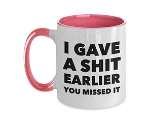 Vulgaire J'En Avais Rien À Foutre Avant Tu L'As Raté Sarcastique Tasse À Café Drôle Tasse Porcelaine Tasses 330Ml Pour Lait Homme Femme