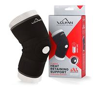 Vulkan 3041 Support de genou ouvert Taille XL - Nouveau style - Doublure respirante - chaleur et compression pour blessures au genou, plaies, faibles, blessées - Respiration et rééducation, prévention