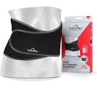 VULKAN Ceinture de soutien dorsal classique - Attelle lombaire réglable pour soulager les douleurs dans le bas du dos, sciatique et correction de la posture - 1 taille de soutien dorsal pour homme et