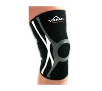 Vulkan Clasica Knee Sleeve Noir S Black / White / Green