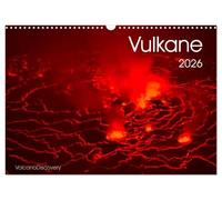 Vulkane 2026 (Wandkalender 2026 DIN A3 quer), CALVENDO Monatskalender: Vulkane der Welt, Monatskalender, 14 Seiten