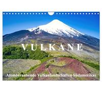 VULKANE: Atemberaubende Vulkanlandschaften Südamerikas (Wandkalender 2026 DIN A4 quer), CALVENDO Monatskalender: Beeindruckende Vulkane, Geysire, Lagunen