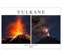 Vulkane - Magma, Lava, Eruptionen (Wandkalender 2026 DIN A3 quer), CALVENDO Monatskalender: Eine Bilderreise zu den Vulkanen der Welt