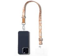 VULKIT Bandoulière réglable pour téléphone autour du cou ou des épaules, sangle universelle non adhésive pour clés de voiture, porte-clés, portefeuille, badge d'identité, compatible avec tous les