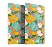 VULKIT Cartes de blocage RFID, bloqueur de cartes RFID fin et protecteur de carte NFC sans contact pour votre portefeuille et passeport pour voyage, extérieur, fleur