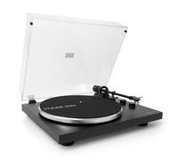 VULKKANO, platine vinyle TD10. Son analogique chaleureux, bras ajustable, préampli phono intégré, et finition en bois élégant.