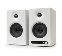 VULKKANO PRO4 Enceinte Monitoring Studio avec Woofer de 4”, Bluetooth, entrée Équilibrée TRS, RCA, Sortie pour Casque, AUX, Optique, réglages EQ, Moniteurs pour Home Studio