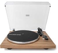 VULKKANO TD10 Platine Vinyle avec Bras de Précision, Égaliseur Phono/Ligne Intégré et Design Élégant, Tourne-Disque Compatible avec Les Vinyles 33 et 45 RPM
