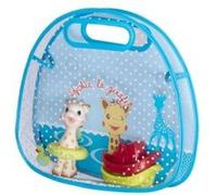 VULLI - 523421 - SET DE BAIN - SOPHIE LA GIRAFE - PANIER + JOUET DE BAIN + 2 PETITS BATEAUX G
